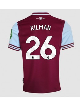 Muži Futbalové oblečenie West Ham United Max Kilman #26 2024-25 Krátky Rukáv - Domáci